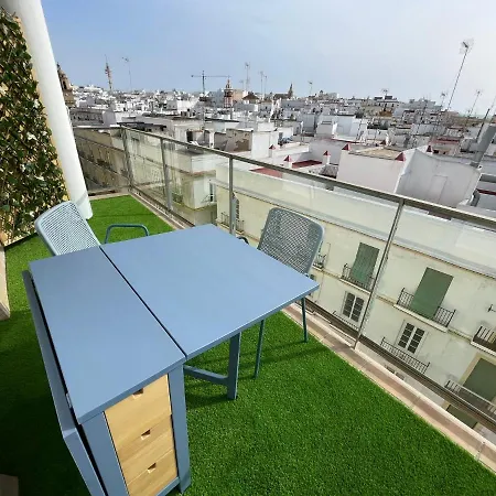 Skyline - Loft With Private Terrace And Breathtaking Views! Apartment Cadiz Exterior photo